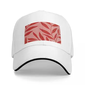 כובע בייסבול עבור גברים, נשים, כלי הלהקה עלים אדומים דפוס גולף כובע כובע הדייגים גולף כובעים כובע