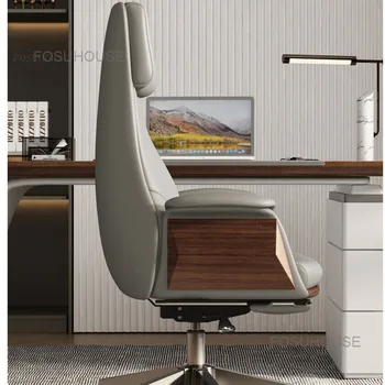 עור כיסאות במשרד העסק כיסא המחשב ריהוט חדר שינה גבוהה הבוס הרמת כיסא מסתובב כורסה המשחקים הכיסא B