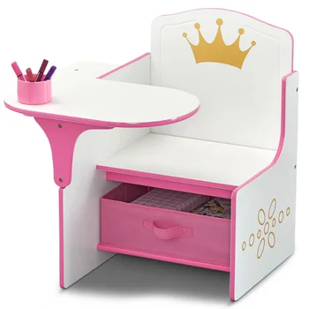 ילדים הכתר הכיסא עם תיבת אחסון, ילדים שולחנות וכסאות להגדיר את שולחן העבודה עבור ילדים