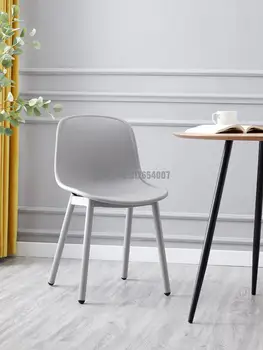 נורדי בבית הכסא מודרני מינימליסטי האוכל הכיסא נטו אדום ההגירה חלב תה חנות משענת הכיסא הכיסא כיסא הטרקלין