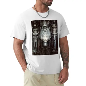 ה. ר גיגר - Li 1 - אמנות חולצה זיעה, חולצות קיץ mens העליון שרוול ארוך חולצות t