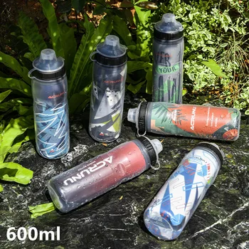 Rapha אופניים, בקבוק מים 600ML להפוך המכסה Dustproof פרסום PP5 שותה בקבוק ספורט Squeezable אופניים בקבוק מים