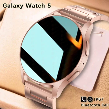עבור Samsung Galaxy לצפות 5 Bluetooth שיחה Smartwatch נשים 120+ספורט מותאמים אישית חיוג GPS תנועה לאתר IP67 NFC חכם שעון גברים