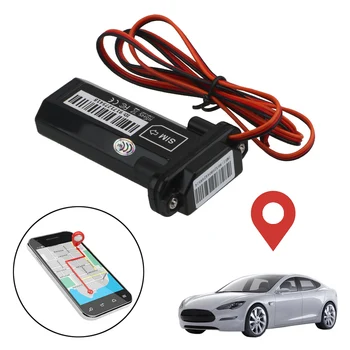 GT02 GSM Tracker GPS עבור רכב מיני אופנוע רכב נגד גניבה עמיד למים Builtin סוללת עם תוכנת מעקב באינטרנט