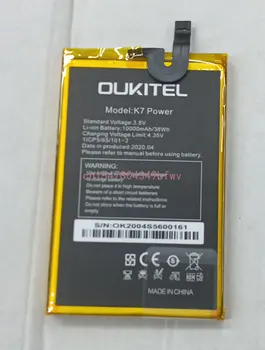 100% סוללה חדשה 10000mAh על OUKITEL K7 כוח במלאי טלפון חכם Hihg איכות
