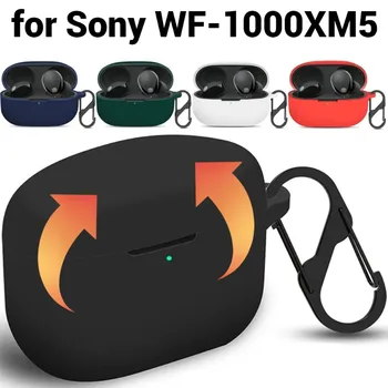 סיליקון רך Bluetooth Case כיסוי עבור Sony WF-1000XM5 Anti-scratch אוזניות אלחוטיות הגנה מלאה טעינה תיבת תיק
