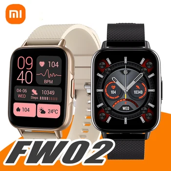 Xiaomi ליידי אופנה שעון חכם גברים, נשים, זמן המתנה סוללה שעון קצב לב Bluetooth קול קורא סיוע NFC SmartWatch