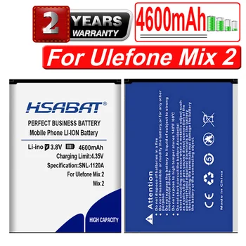 HSABAT 4600mAh קיבולת גבוהה סוללה עבור Ulefone לערבב 2 Mix2 5.7 אינץ ' MTK6737 טלפון חכם