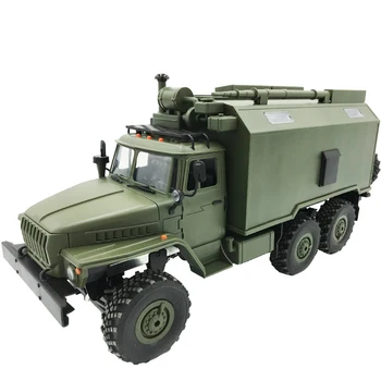 שלט רחוק RC צבאי משאית מכונית 2.4 G 6WD נהיגה RCCar משאית Rock Crawler להוריד עומס טיפוס רכב צבאי מודל צבא משאיות