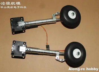 15 מעלות העיקרית לדעיכה כורע הנחיתה עם 2.25 אינץ גלגל או נשלף מתאים עבור 3-6kg DIY מודל חה 