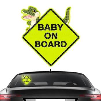 תינוק סימן מדבקות הילד על הלוח בטיחות התינוק לחתום על הרכב מדבקה רעיוני & עמיד למים התינוק בתוך הרכב מדבקה על מכוניות