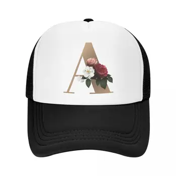 פרח מכתב כובע בייסבול כובע ריצה גולף כובעים גברים Pickleball כובעי כובע לגברים ונשים כדי להגן מפני השמש