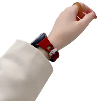 20mm 22mm להקת שעון ForSamsung שעון חכם רך סיליקון צמיד ספורט רב-אבזם טבעת צבעונית שעון צמיד רצועת