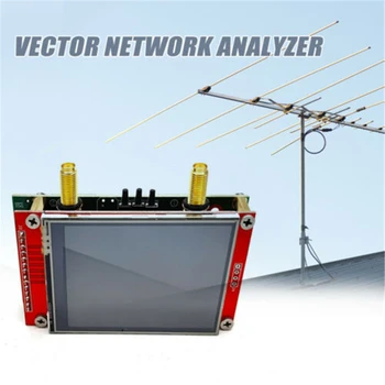 NanoVNA V2 אנטנה 50KHz-3GHz וקטור Network Analyzer-S-A-A-2 HF VHF UHF כבל הגשש גל עומד מסך דיגיטלי גלים קצרים
