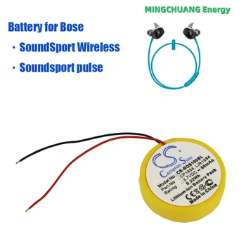 קמרון סין אוזניות אלחוטיות סוללה Bose CP1654, LIR1654 על Bose SoundSport אלחוטי, Soundsport הדופק