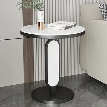 עיצוב מודרני מרכז תה, שולחן צד מעצב סיבוב אסתטי שולחנות קפה מינימליסטי קומה שולחן באס אולם כניסה רהיטים