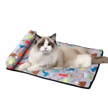 כלב שטיח קירור בקיץ כרית חתול שמיכה ספה לנשימה הכלב מיטה רחיץ עם כרית קטנה בינונית גדולה כלבים המכונית