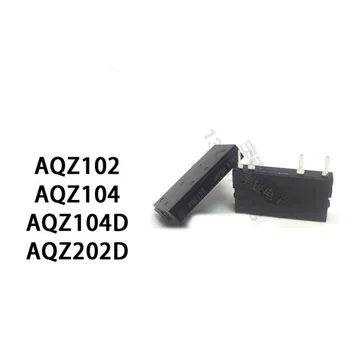 1PCS קטן של מצב מוצק Optocoupler ממסר AQZ102 AQZ104 AQZ105 AQZ107 AQZ202 AQZ204 AQZ205 AQZ207 AQZ404 AQZ102D AQZ104D AQZ202D