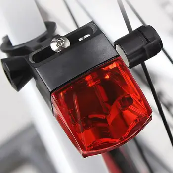 אור עמיד למים אופניים אופניים אינדוקציה מגנטי הזנב האחורי רכיבה על אופניים מנורת אזהרה