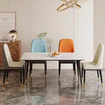 בודדים חיצונית סלון כסאות להירגע עור מרפסת כיסאות האוכל כס המודרנית מבטא העתק Poltrona ריהוט הבית