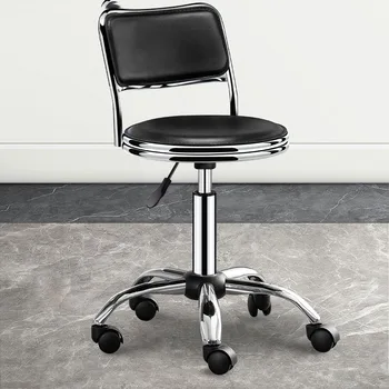 טרקלין נייד כיסא משרדי ארגונומי כורסה יוקרה בקומה נוח לגלגל כיסא משרדי ללמוד Silla Oficina מבטא רהיטים HDH