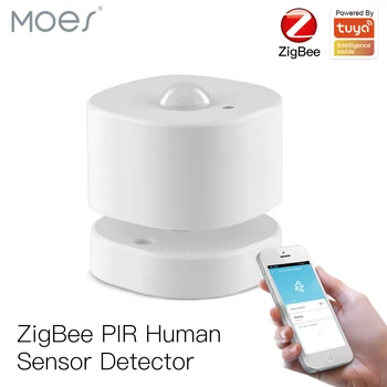 ZigBee PIR חיישן תנועה אנושית חיישן גלאי חכם החיים Tuya בקרת יישום אינטליגנטי הצמדה בית חכם, מערכת אזעקה