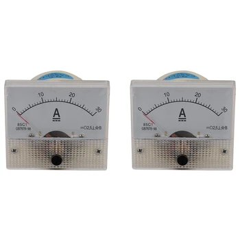 2X 85C1-Dc אנלוגי אמפר מטר לוח Meter מד 30A אמפר מד זרם מכני Ammeters