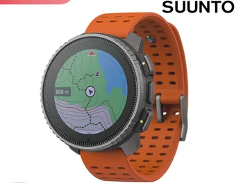 מקורי SUUNTO אנכי סולארית מקצועית שעון ספורט חיצוני המפה Dual Band ה-GPS פועל עמיד למים ארוך טווח