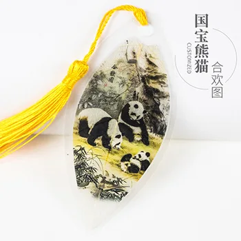 סינית קלאסית בסגנון סימניות פנדה וריד סימניות יצירתי סיום מתנות מזכרות לתיירים