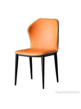 הנורדית המודרנית פשוט פרפר כיסא אוכל איטלקי הכיסא אור יוקרה הביתה משענת הכיסא נטו אדום מלון ומתן הכיסא