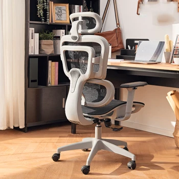 המותני תמיכה לגב כיסא עיסוי גוף מלא מודרני כסא תלמיד ארגונומי עצלן Silla Escritorio Oficina הביתה ריהוט פנאי