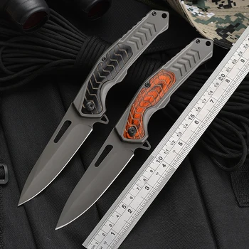 אולר טקטי הישרדות סכיני ציד קמפינג הגנה עצמית להב Edc רב קשיות גבוהה הצבאי הישרדות סכין בכיס
