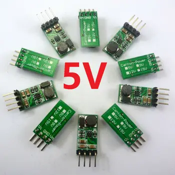 CE014_5V*10 10x 3V 3.3 V 3.7 V-4.2 V ל 5V dc-dc צעד הממיר ל18650 כוח הבנק מדפסת 3d בננה פאי, LED-OLED LCD