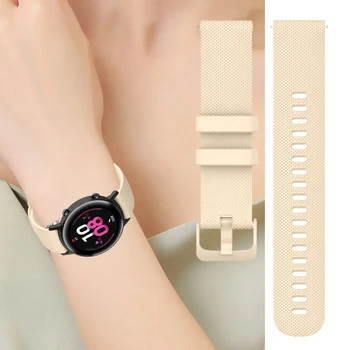 20mm רך סיליקון צמיד ציוד ספורט Amazfit Samsung Galaxy עבור Huawei לצפות 2 Watchbands מתכוונן שעון חכם הרצועה.