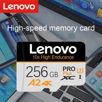Lenovo זיכרון מיקרו SD כרטיסי 512GB 256GB מיקרו TF/SD 1TB כרטיס זיכרון 2TB במהירות גבוהה מתאם 