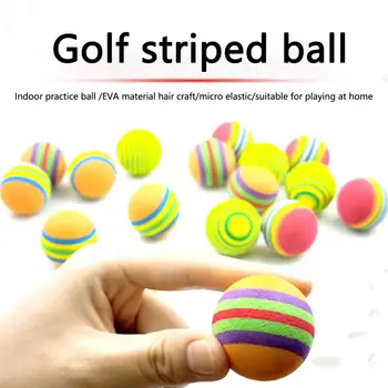 10Pcs גולף קצף הכדור קומפקטי ידידותי לסביבה רב תכליתי מעשי צבעוני לילדים צעצוע כדור קצף כדור לילדים