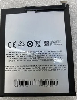 על מייזו/Meizu Meilan Note8 M8/M9note Note9 Ba923 M923q סוללה