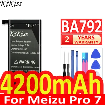 4200mAh BA792 עבור Meizu Pro 7 M792Q M792C BA792 Pro7 קיצוני חכם טלפון נייד סוללה בקיבולת גבוהה