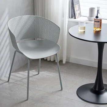 נורדי פטיו כסאות אוכל מודרניים יוקרה טרקלין עיצוב הכיסא הביתה ריהוט ארגונומי Cadeiras דה בג מינימליסטי הכיסא