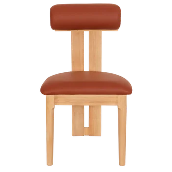 באמצע המאה האוכל הכיסא בסלון עץ מינימליסטי כסאות אוכל פאנקי כרית מרפסת Sillas De Comedor מעצב רהיטים