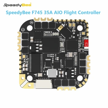 SpeedyBee F745 35A AIO בקר טיסה BLHELIS 35A 3-6S 4in1 ESC 25.5x25.5 מ 