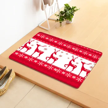 פתיתי שלג חג המולד אייל דפוס מודפס דקורטיביים שטיח רקע בד הסלון, חדר השינה תלוי בד