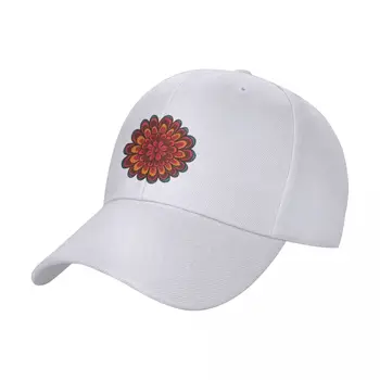פרח דודל מנדלה כובע כובע בייסבול החוף טיול גברים כובע נשים