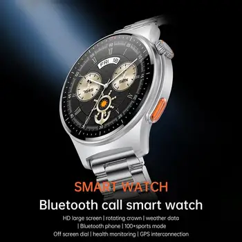 2023 שעון חכם ספורט כושר GPS תנועה לאתר צמיד NFC השעון עמיד למים Bluetooth שיחה Smartwatch עבור אנדרואיד IOS
