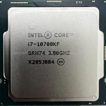 Intel Core i7-10700KF i7 10700KF 3.8 GHzEight-Core 16-חוט המעבד L2=2M L3=16M 125W LGA 1200