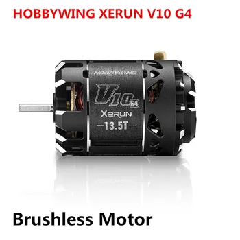 HOBBYWING XERUN V10 G4 אינדוקטיבית Brushless Motor עבור 1/10 RC מכונית חשמלית מירוץ להיסחף דגם רכב טיולים סאקורה D5 MST