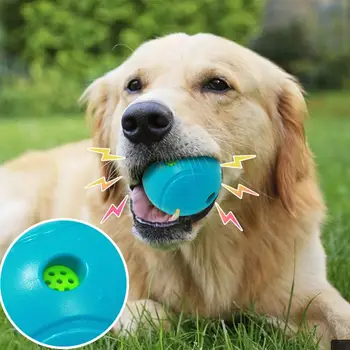 כלב צעצוע מסטיק עיסוי אין ריח כלב צעצוע לכלב צעצועים עבור חרדה הקלה ניקוי שיניים כיף נשמע הביצים מזיז מתנות עבור חיות מחמד
