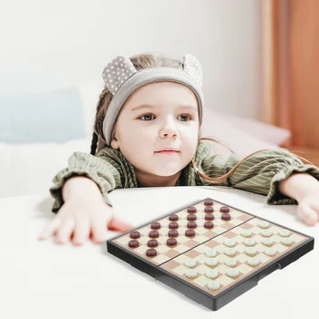 הבינלאומי דמקה שחמט למידה צעצוע קיפול לוח דמקה משחק ילדים חינוכי