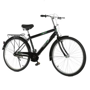 למבוגרים אופניים 26 אינץ אופניים מפלדה מסגרת יציבה חסון האחורי להחזיק בלם רגיש נוח בטיחות וביטחון