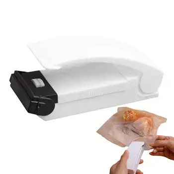 חבילת Resealer מיני כף יד שקית ואקום אוטם שומר מכונת חסון מטבח, גאדג ' ט התיק חומרי איטום על שבב שקיות אחסון מזון